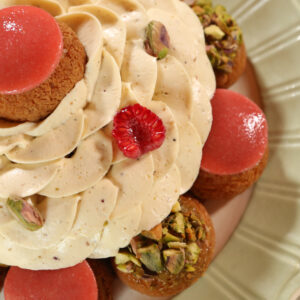 Saint-Honoré Pistache Framboise