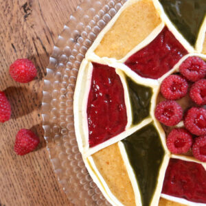 Tarte Matcha Framboise