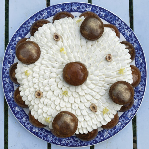 Saint-Honoré Citron Noisette